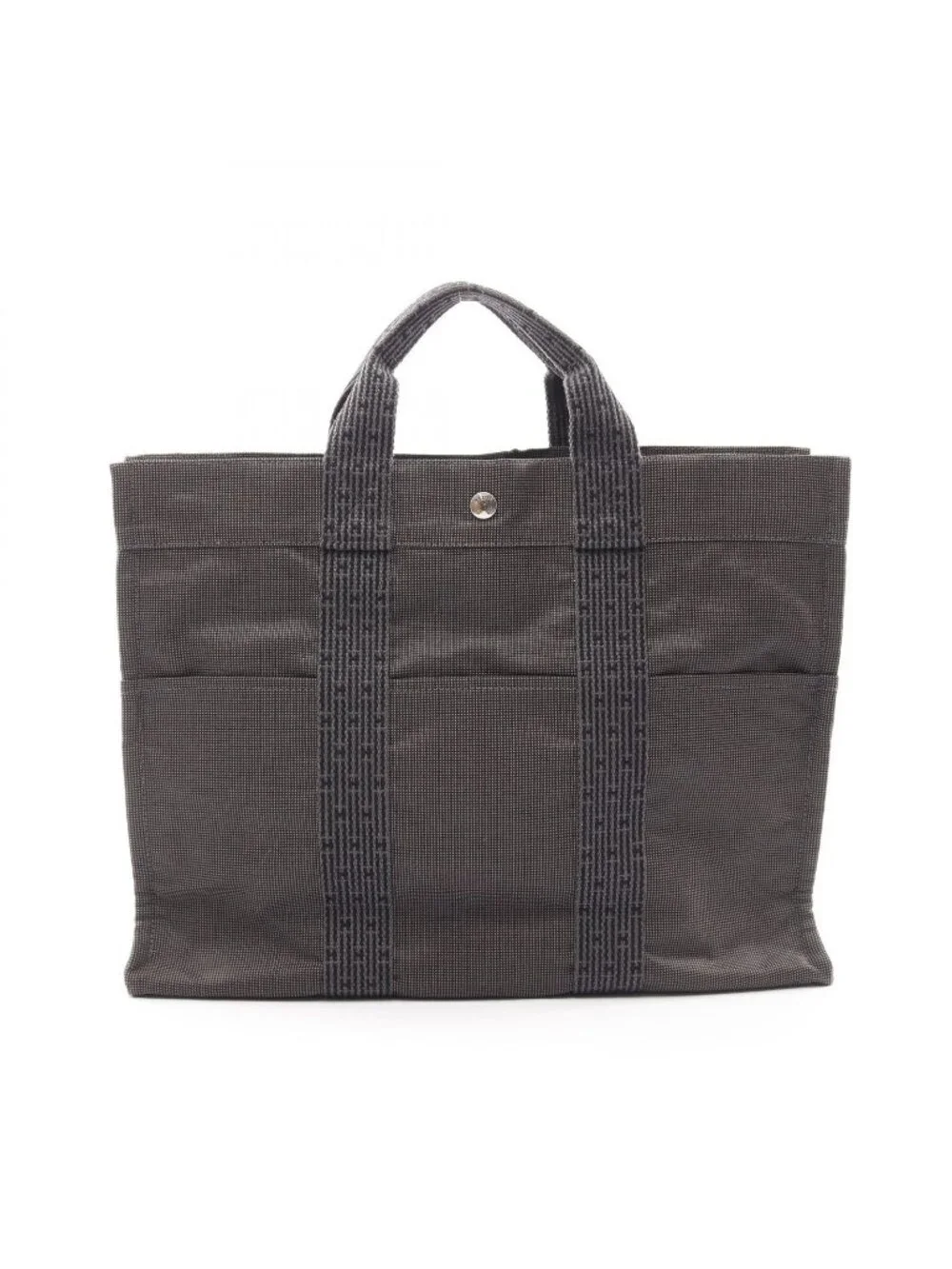 Hermes Tote Bag Her Line MM Gray